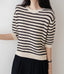 Clare & LeeStripe Cotton Knit