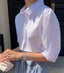 Dropped shoulder Cotton Shirt - HOLIHOLIC