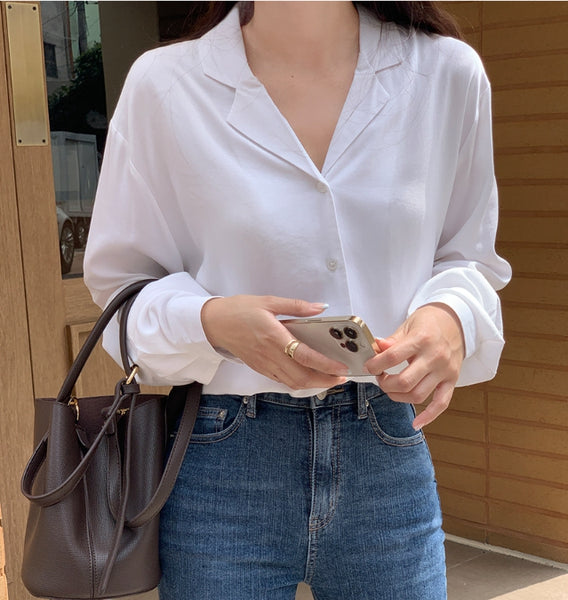 OpenCollarVNeckShirt-