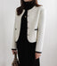 Round Neck Premium Wool Jacket - HOLIHOLIC