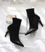 Selena Pointed Toe Ankle Boots - HOLIHOLIC