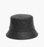 Solid Leather Bucket Hat - HOLIHOLIC