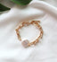 Bold Chain and Pearl Bracelet - HOLIHOLIC