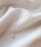 [92.5 Silver] Daisy Silver Necklace-Holiholic