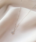 [92.5 Silver] Daisy Silver Necklace-Holiholic
