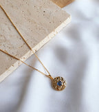 [92.5 Silver] Stone Point Necklace -Holiholic