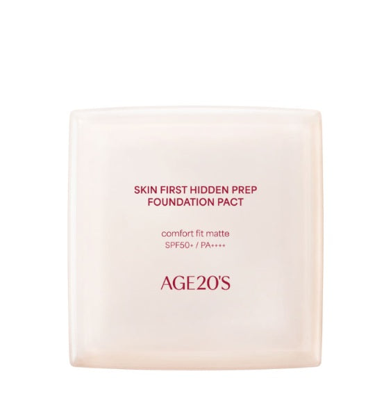[AGE 20's] Skin First Hidden Prep Foundation Pact Refill Set-Holiholic