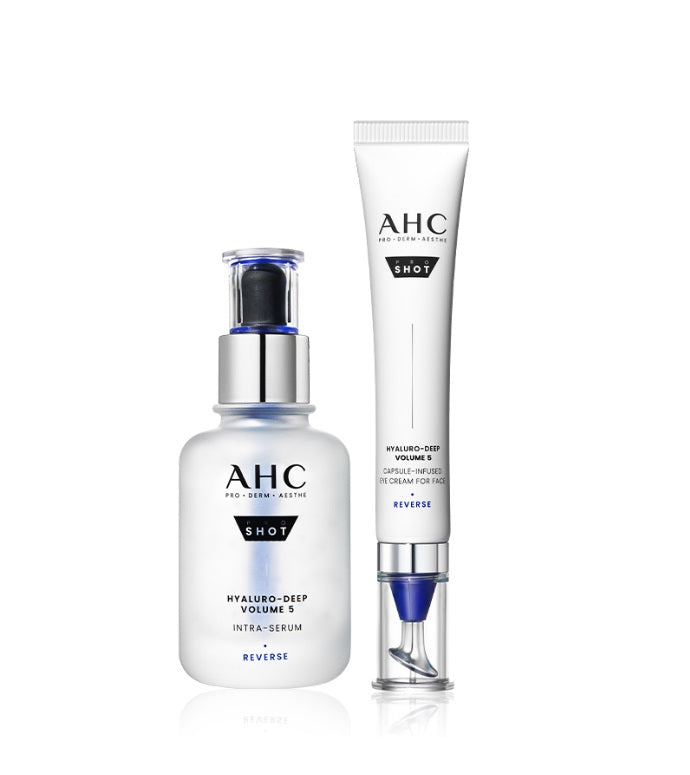 [AHC] Pro Shot Hyaluro-deep Volume 5 Duo – Skin Care by AHC l HOLIHOLIC Main image
