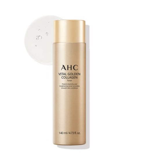 [AHC] Vital Golden Collagen Toner 140ml-Holiholic