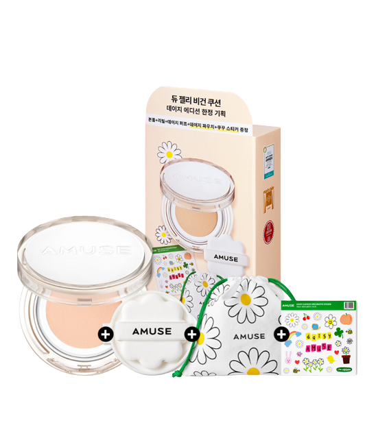 [AMUSE] Dew Jelly Vegan Cushion #Daisy Edition 15g x 2ea-Holiholic Main image