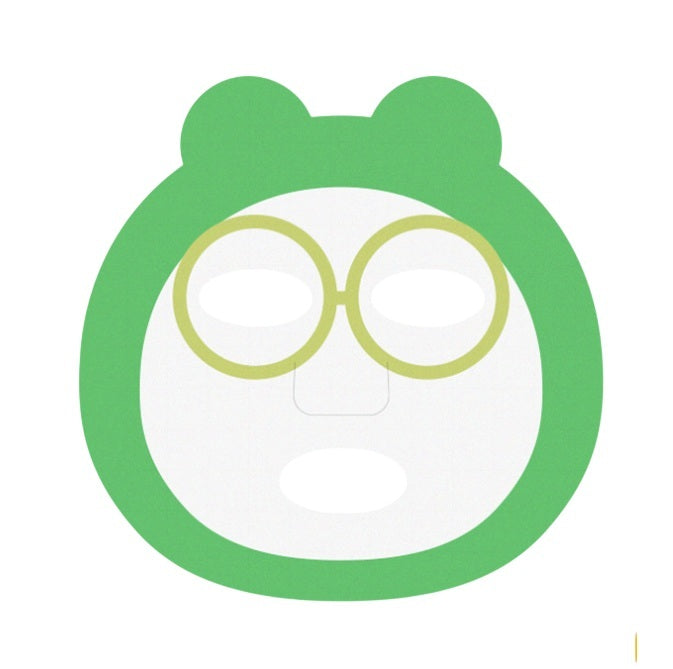Kids Froggy Mask Pack Sheet 5ea Secondary image