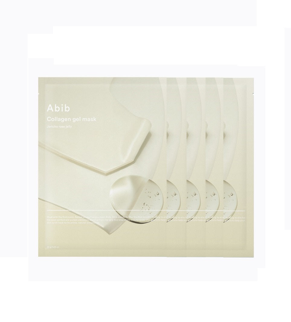 [Abib] Collagen Gel Mask Sheet #Jericho Rose Jelly 5P