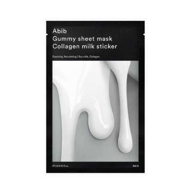 Gummy Sheet Mask Collagen Milk Sticker 5p Secondary image