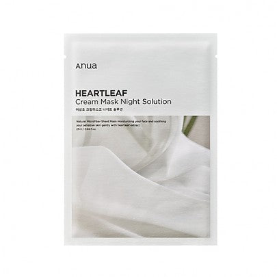 [Anua] Heartleaf Cream Mask Night Solution -Holiholic