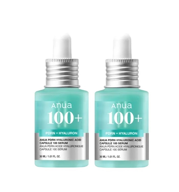 [Anua] 1+1 PDRN Hyaluronic Capsule 100 Serum 30ml – Skin Care by Anua l HOLIHOLIC