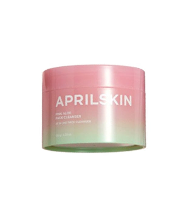[April Skin] Pink Aloe Pack Cleanser 120g – Facial Cleansers by April Skin l HOLIHOLIC