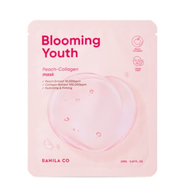 Blooming Youth Peach Collagen Mask 10ea Secondary image