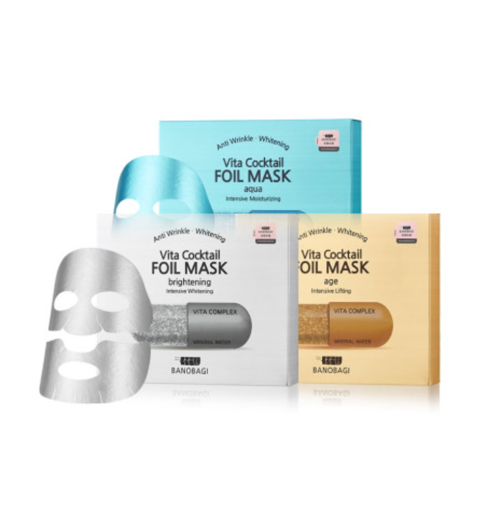 [BANOBAGI] Vita Cocktail Foil Mask 10P – Skin Care Masks & Peels by BANOBAGI l HOLIHOLIC Main image