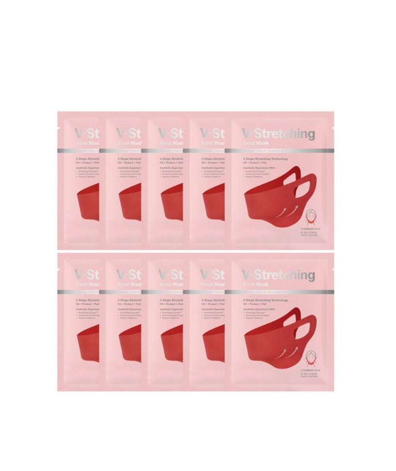 [BELLASOO] V-Stretching Band Mask 10ea – Skin Care Masks & Peels by BELLASOO l HOLIHOLIC Main image