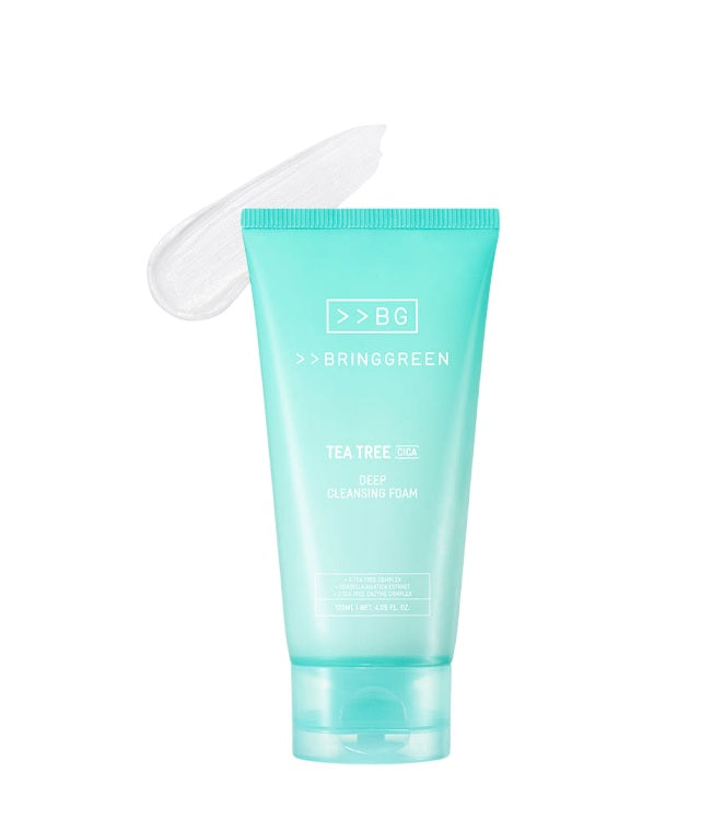 [BRINGGREEN] Tea Tree Cica Deep Cleansing Foam-Holiholic