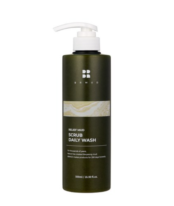 [BRMUD] Relief Mud Scrub Body Wash 500ml – Body Care by BRMUD l HOLIHOLIC