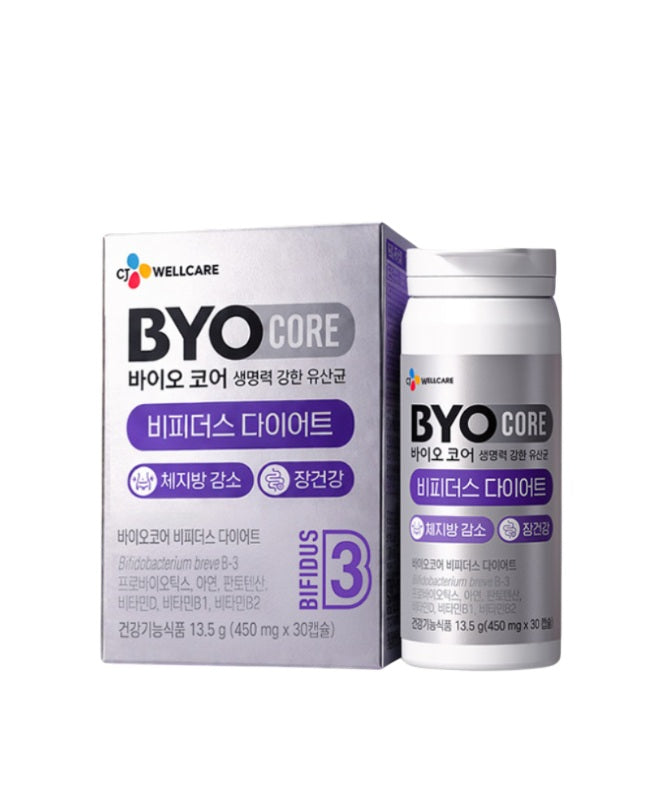 [CJ] BYO Core Probiotics #Diet 30 Capsules