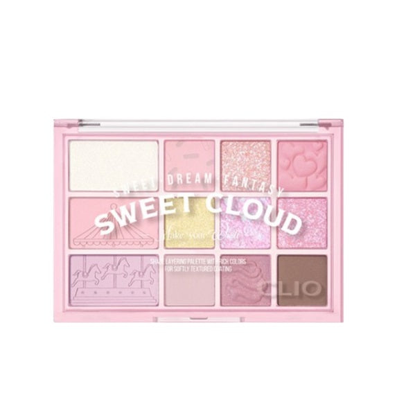 [CLIO] Shade & Shadow Palette #05 Sweet Cloud – Eye Makeup by CLIO l HOLIHOLIC