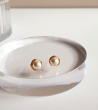 Celena Pearl Stud Earrings