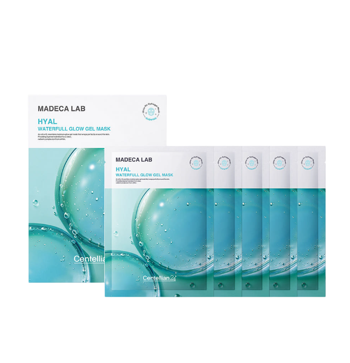 [Centellian24] Madeca Lab HYAL Waterfull Glow Gel Mask-Holiholic