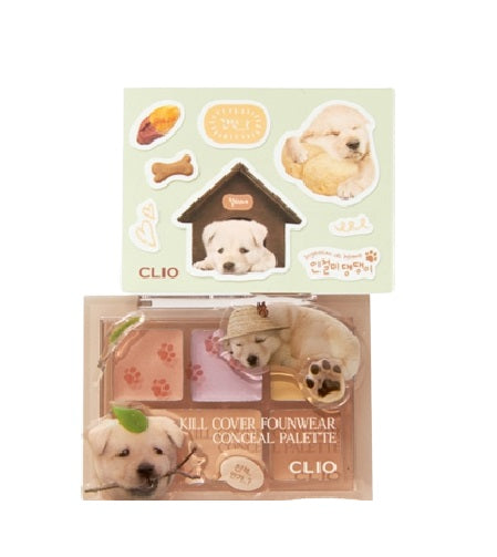 [Clio] Kill Cover Founwear Conceal Palette #Pure Joy-Holiholic Main image
