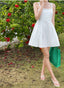 Cotton Bustier Flare Mini Dress-Holiholic