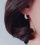 Cubic and Pearl Ear Cuff-Holiholic