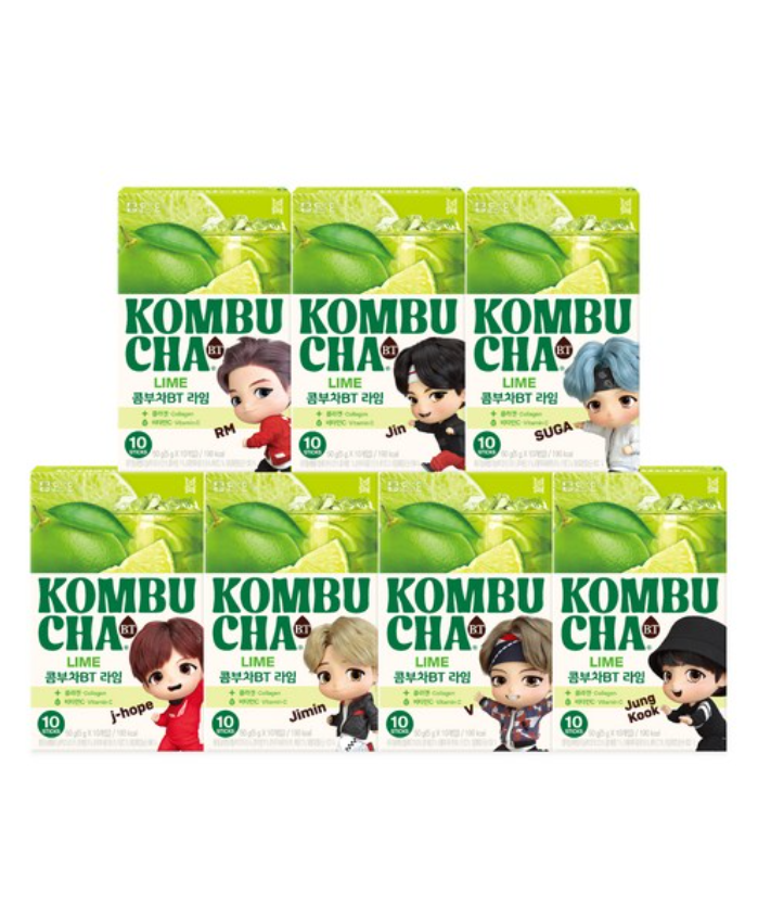[DAMTUH] Kombucha BT Lime #TinyTAN Special Edition – Tea & Infusions by DAMTUH l HOLIHOLIC Main image