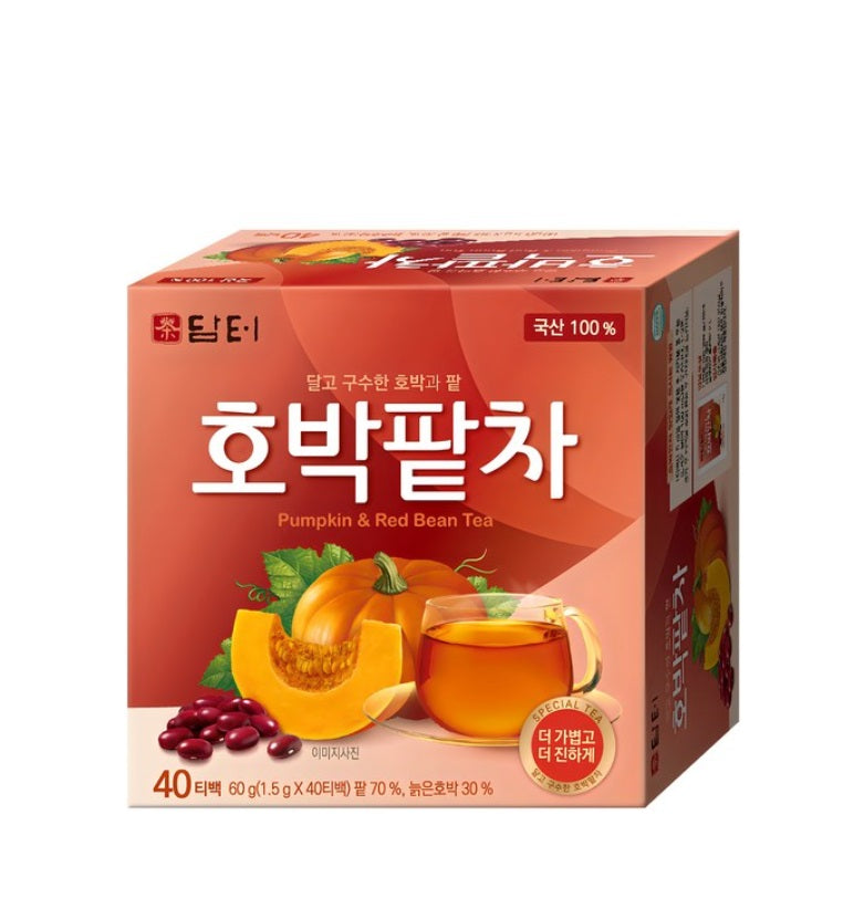 [DAMTUH] Pumpkin & Red Bean Tea 40ea – Tea & Infusions by DAMTUH l HOLIHOLIC