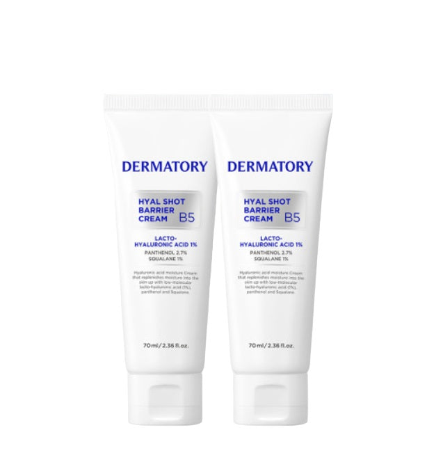 [Dermatory] 1+1 Hyal Shot Barrier Cream Cream B5 – Lotion & Moisturizer by Dermatory l HOLIHOLIC