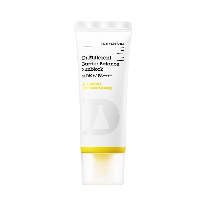 [Dr.Different] Barrier Balance Sunblock 40ml-Holiholic Main image