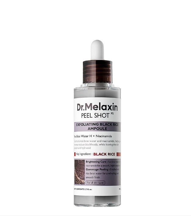 [Dr.Melaxin] Peel Shot Exfoliating Black Rice Ampoule-Holiholic Main image