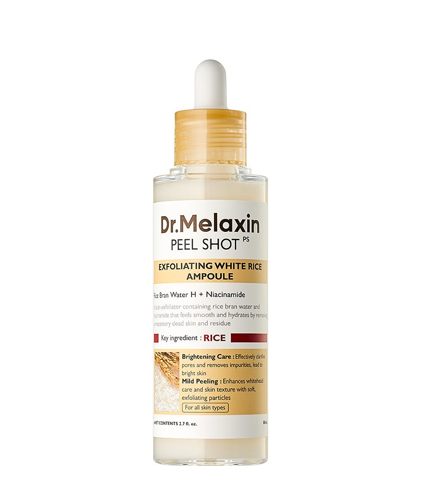 [Dr.Melaxin] Peel Shot Exfoliating White Rice Ampoule-Holiholic