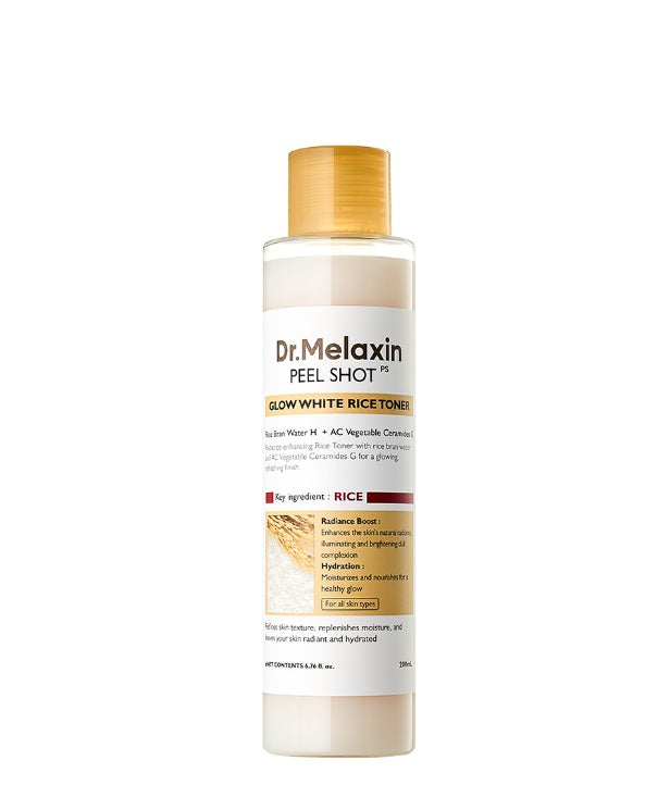 [Dr.Melaxin] Peel Shot Glow White Rice Toner 200ml