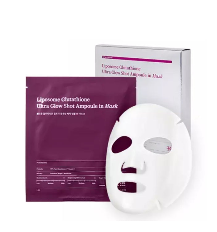 [ESTHER FORMULA] Liposome Glutathione Ultra Glow Shot Ampoule in Mask-Holiholic