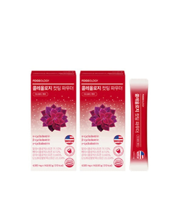 [FOODOLOGY] 1+1 Coleology Cutting Powder 14 Sticks Main image