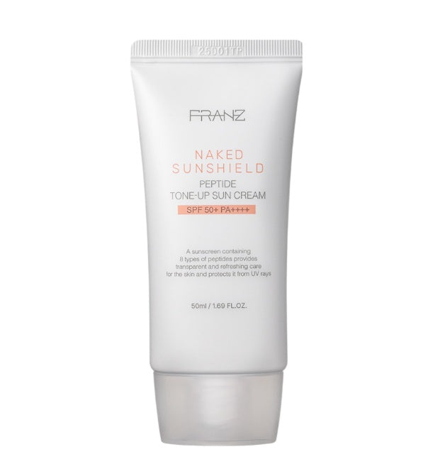 [Franz] Naked Sunshield Peptide Tone-Up Sun Cream-Holiholic