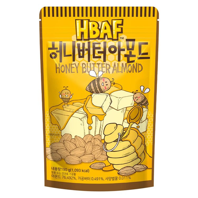 Honey Butter Almond 190g Secondary image