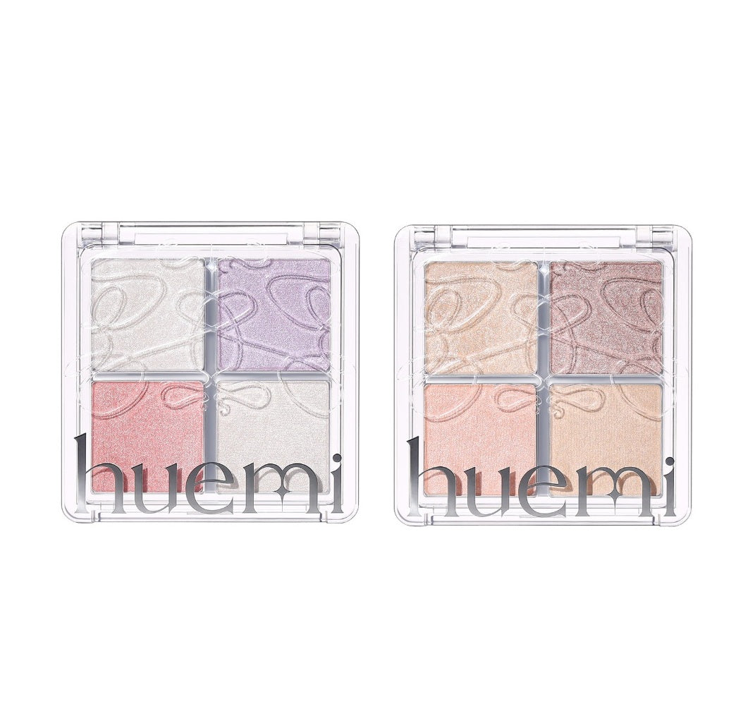 [HUEMI] Multi-Use Glow On Palette-Holiholic