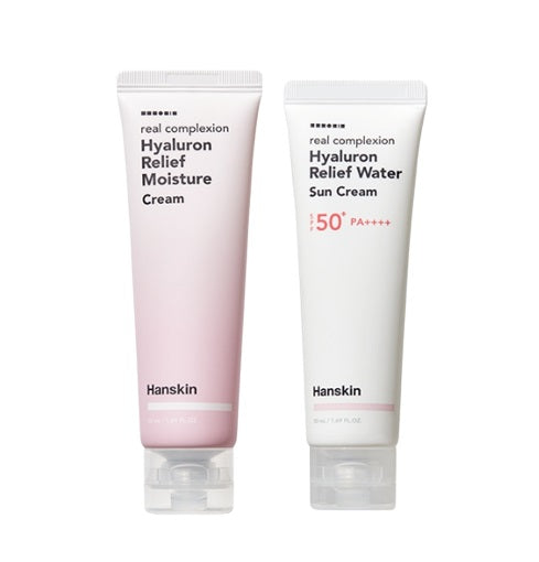 [Hanskin] Real Complexion Hyaluron Relief Set-Holiholic