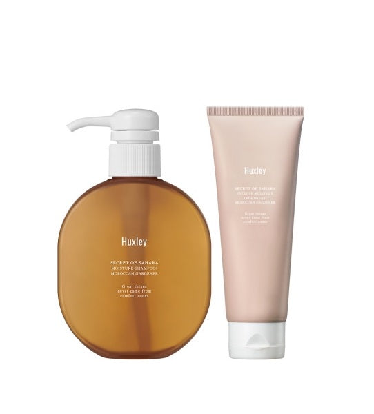 [Huxley] Moisture Shampoo & Treatment Duo -Holiholic Main image