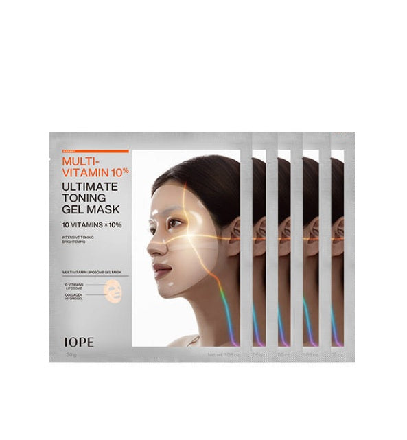 [IOPE] Mutli-Vitamin 10% Ultimate Toning Gel Mask-Holiholic Main image