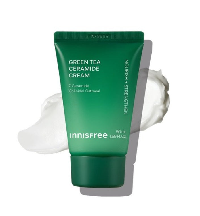 [Innisfree] Green Tea Ceramide Cream Tube Type-Holiholic