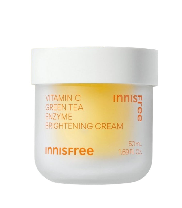 [Innisfree] Vitamin C Green Tea Enzyme Brightening Cream 50ml – Lotion & Moisturizer by Innisfree l HOLIHOLIC Main image