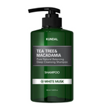 [KUNDAL] Tea Tree & Macadamia Deep Cleansing Shampoo 500ml